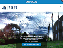 Tablet Screenshot of bbfimissions.com